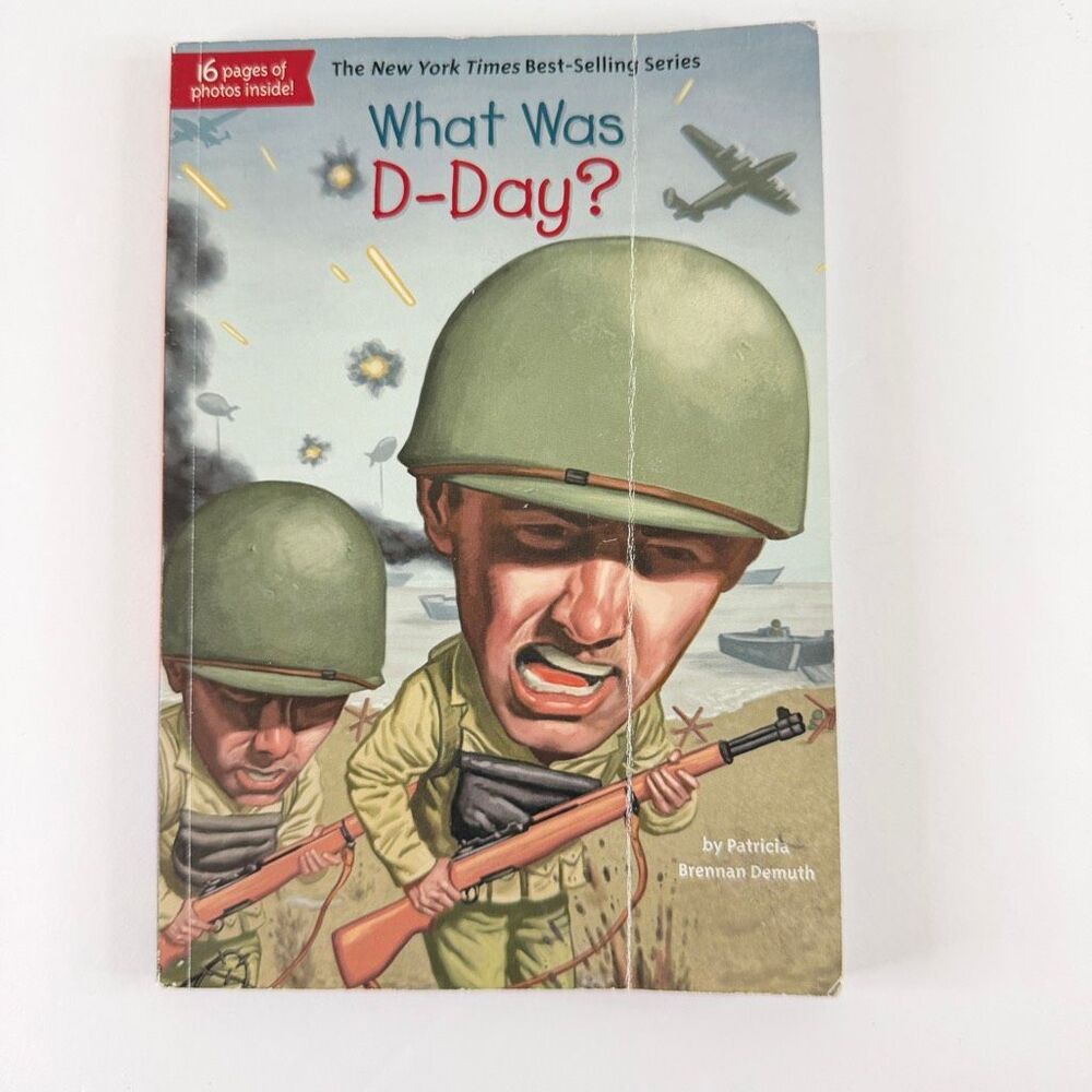 2/$6 What Was D-Day? book by Patricia Brennan Demuth-WhoHQ (Paperback)